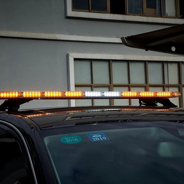 Senken ECE R65 and SAE Class1 IP67 Lights 33mm Thin &amp; Slim 132PCS*3W LED Permanent/Magnet Police Car LED Lightbar Tbd-705124 (Offer OEM-SENKEN Group)