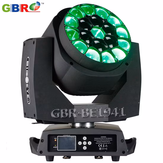 Gbr-Be1941 19X15W RGBW 4in1 LED Zoom B-Eye Moving Head Light