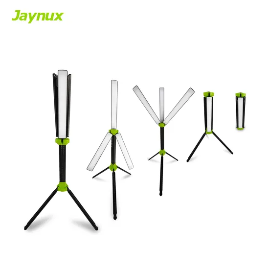 LED Portable Telescoping Standing Work Light USB Rechargeable with Installed Folding Tripod for Car Motor Repair