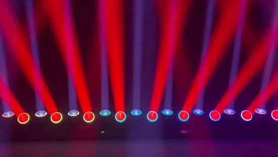 LED Tornado 5PCS 120W Zoom Pixel Beam Bar Moving Head Stage Wash Light 5X120W RGBW 4in1 LEDs Stage Lights 