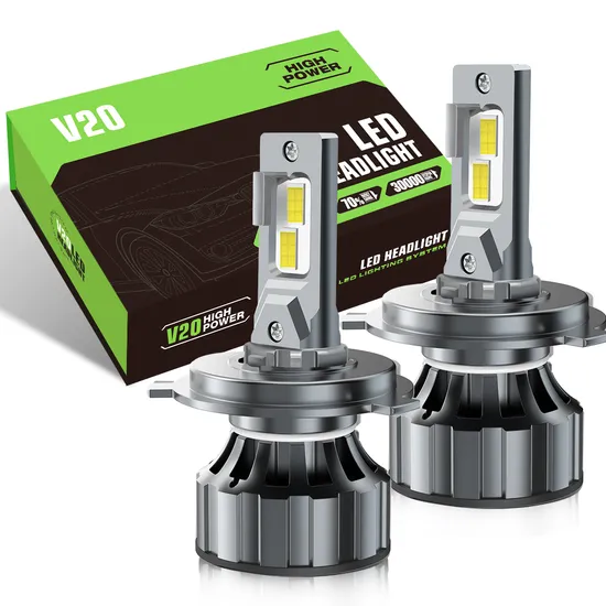 Auto Super Bright High Low Beam 9