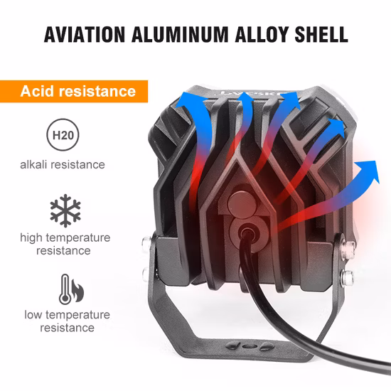 Auto Fog Lamps 10V 30V 40W CREE LED Work Working Light for Motorcycle Trailer