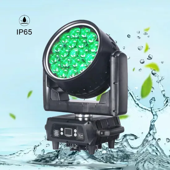Waterproof Outdoor Professional Wash 19*40W Wash Moving Head Zoom Effect IP66 LED Stage Light 19X40W RGBW 4in1 LED Moving Head Wash Lights 