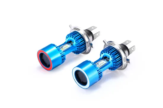 Waterproof IP67 2200lm Cooling Fan H4 Motorcycle LED Head Light HS1 H6 Ba20d High Bright LED Headlight Bulb 