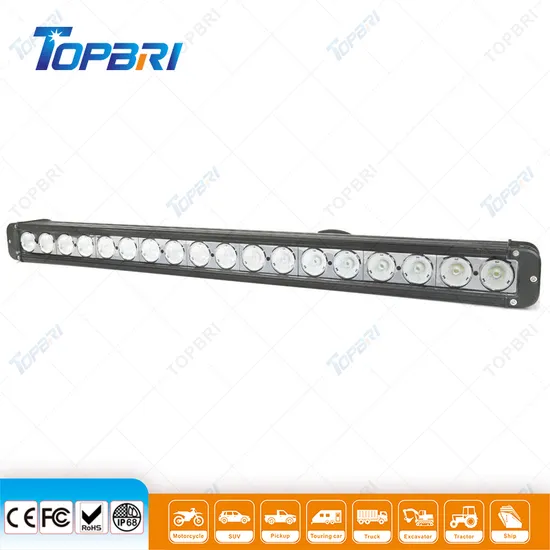 Waterproof 4X4 LED Work Driving Light Bar for Offroad Truck Tractor 
