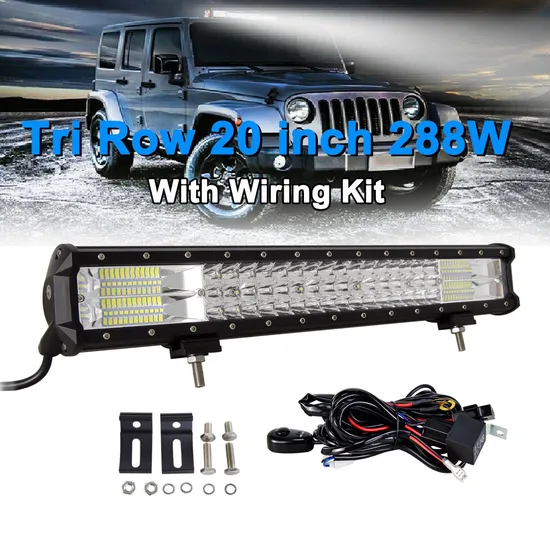 540W Auto Parts LED Spot/Flood Combo Light with CE/RoHS for 4X4 Vehicles 