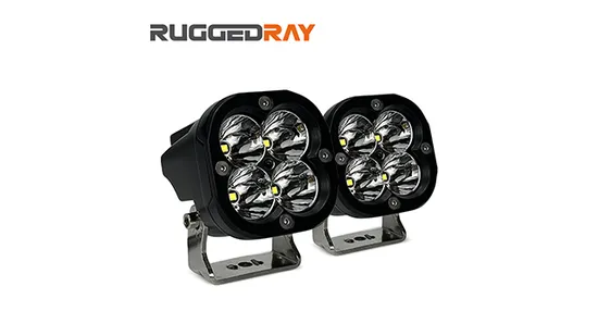 12V 3′′ Super Bright 3 Inch Cube Square LED Auxiliary Work Working Driving Pod Lights for off